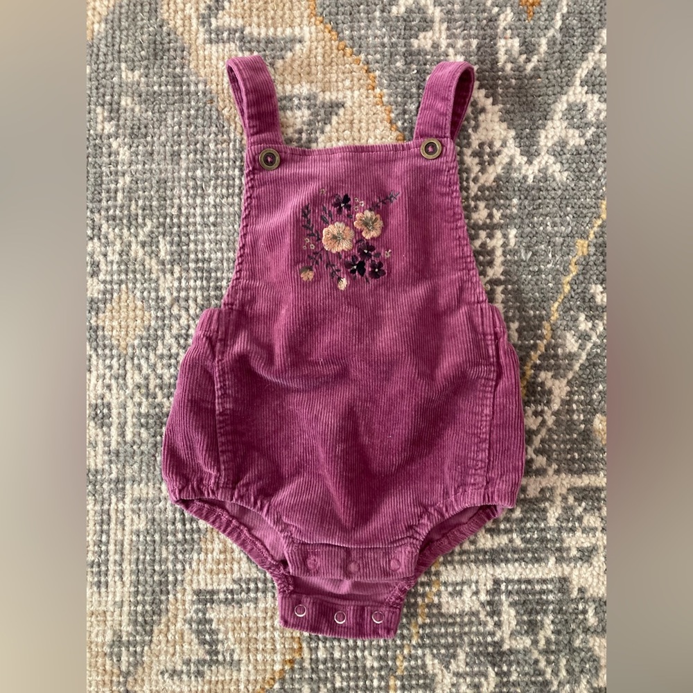 Jamie Kay corduroy bubble romper size 2T (runs small IMO).